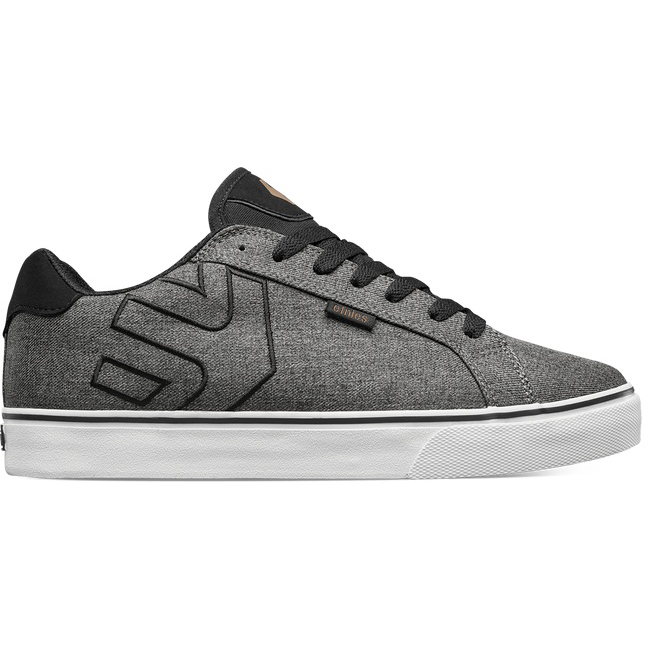 Etnies FADER VULC Skate Sko Herre , Grå/Svart F295